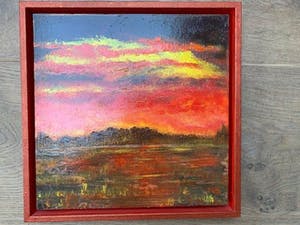 Niet of onleesbaar gesigneerd - Ans Duin Avondlucht kopen? Bied vanaf 1!