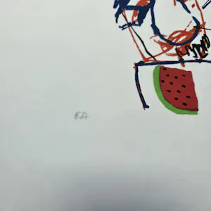 Herman Brood - Kookkunst - zeefdruk - EA kopen? Bied vanaf 55!