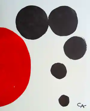 Alexander Calder - original Eröffnungskatalog Galerie Maeght Zürich 1970 verkauft für € 89!
