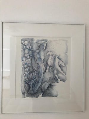 Jan de Jong - 2 pentekeningen uit 1991 kopen? Bied vanaf 45!