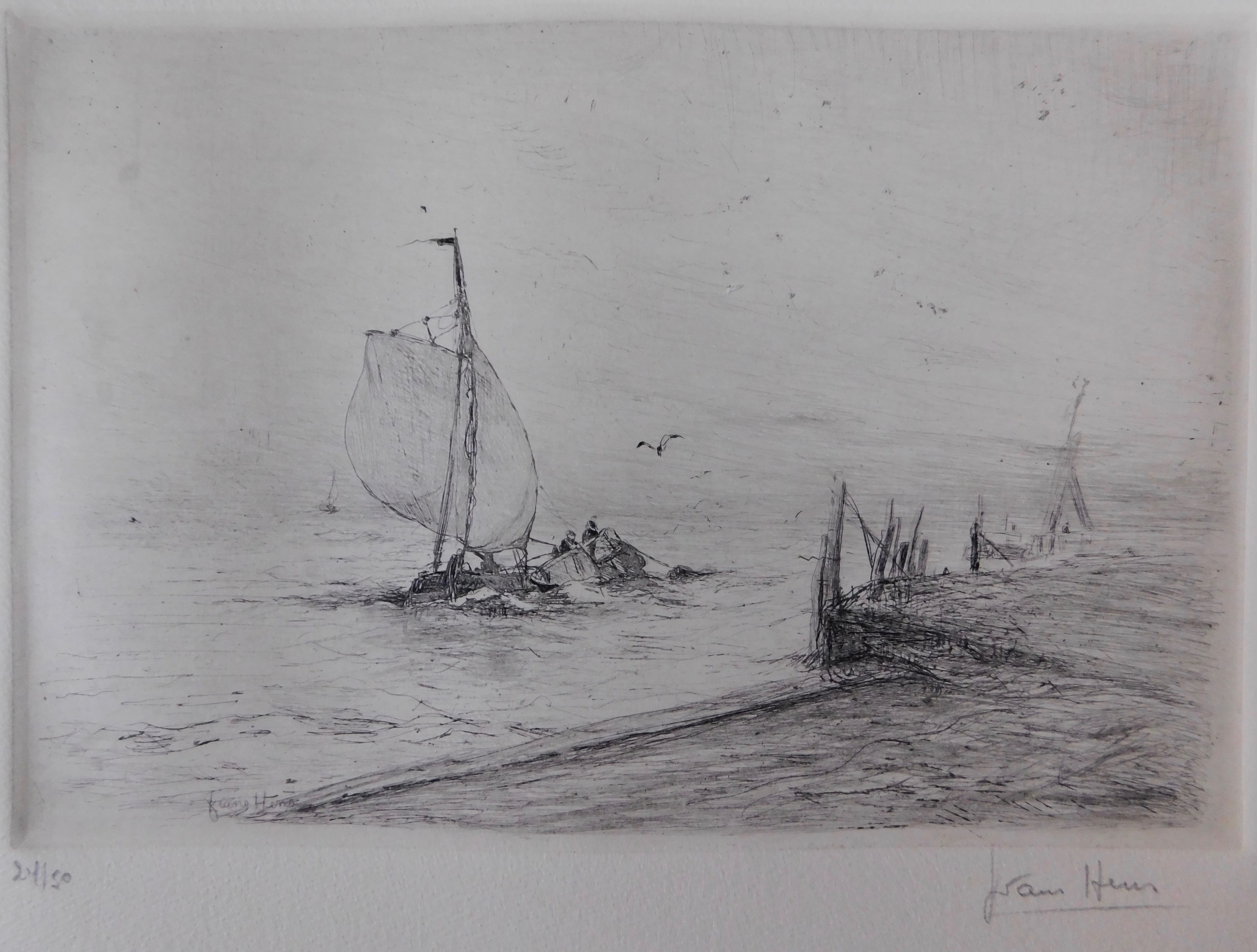 Frans Hens - Le Voilier en Mer kopen? Bied vanaf 25!