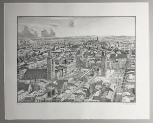 Stefan Bleekrode - lithografie ‘Krakau’ - 2017. kopen? Bied vanaf 250!