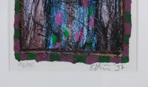 Eric Toebosch - Zeefdruk op papier, Angeli - Ingelijst kopen? Bied vanaf 35!