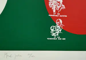 Rob Scholte - handgesigneerde kleurenzeefdruk | 'Moral Justice' | 1991 kopen? Bied vanaf 200!