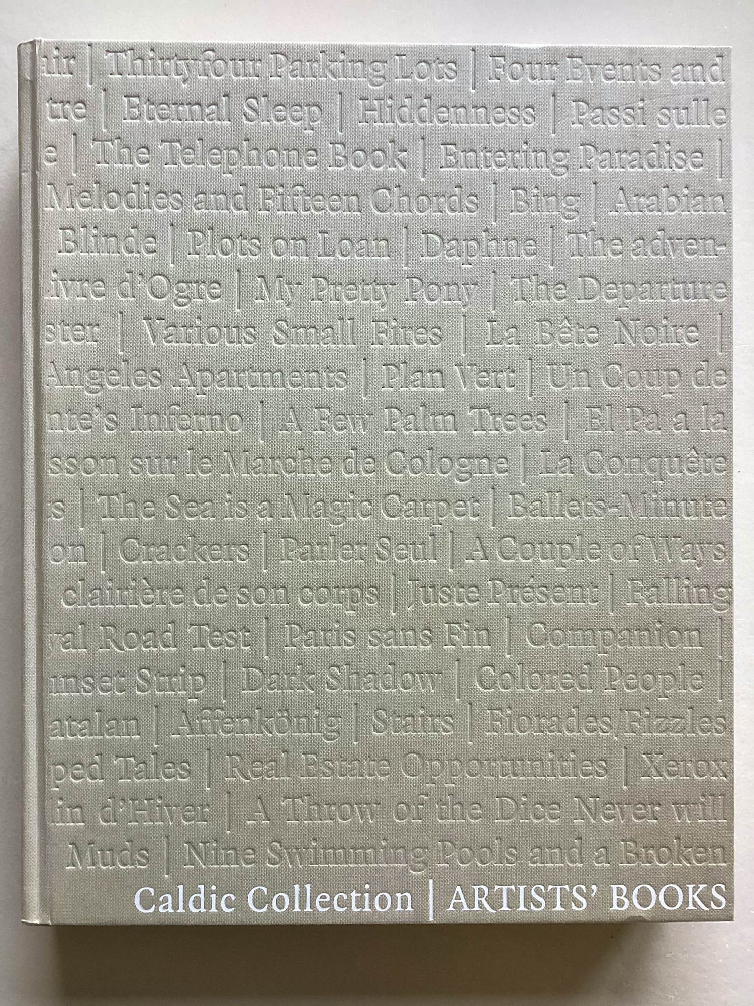 Diverse kunstenaars - Caldic Collection - ARTISTS’ BOOKS ( Ned. Uitgave) kopen? Bied vanaf 50!