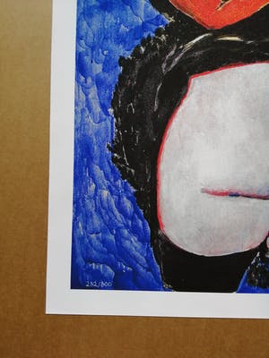 Ernst Fuchs - Handgesigneerde Giclée - Die Kopfsammlerin kopen? Bied vanaf 1!