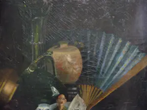 Daniel Rudolph Ruijs - Stilleven met Aziatische attributen kopen? Bied vanaf 150!