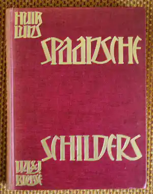 Huib Luns - Spaansche Schilders (1932) - handgesigneerd en genummerd - verkauft für € 35!