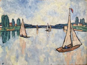 Jan Willem Versteeg - Voiles a Chatou kopen? Bied vanaf 80!