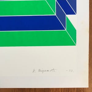 Niet of onleesbaar gesigneerd - Gesigneerde zeefdruk - 1974 - 144/150 - Zelden aangeboden! kopen? Bied vanaf 1!