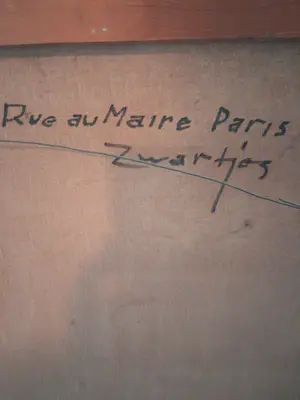 Albert Zwartjes - Rue au Maire Paris kopen? Bied vanaf 500!
