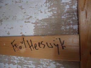 Frenk van Heeswijk - Naakt groot olieverfschilderij op doek in goede conditie '92 kopen? Bied vanaf 60!