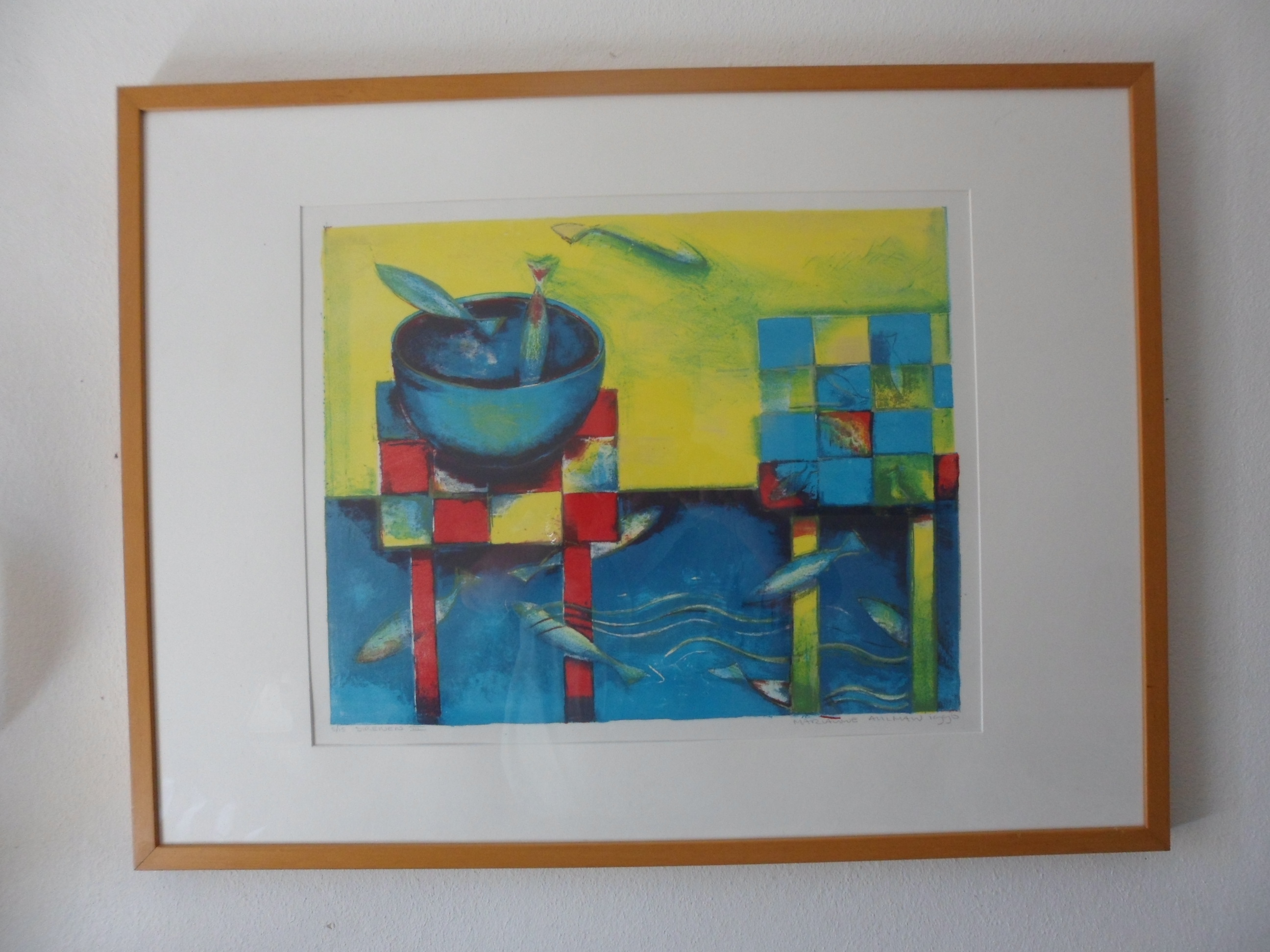 Marianne Aulman - Litho, titel: Sirenen III kopen? Bied vanaf 30!