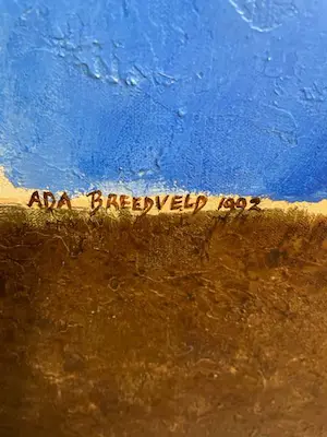Ada Breedveld - Acryl Op canvas, uit 1992 kopen? Bied vanaf 275!
