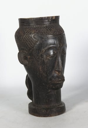 Kuba - Hout, Palmwijnbeker met oor kopen? Bied vanaf 1!