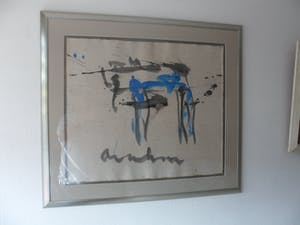 Anton Heyboer - Abstracte compositie kopen? Bied vanaf 150!