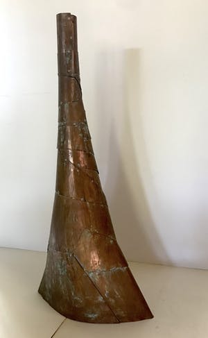 Niet of onleesbaar gesigneerd - Modern Groot Koperen Object kopen? Bied vanaf 1!