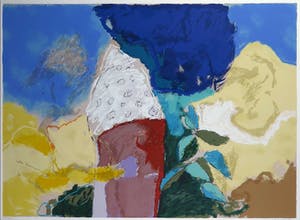 Henk van Vessem - Zeefdruk, Zonder titel - Ingelijst (Groot) kopen? Bied vanaf 20!