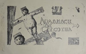 Jacques Boersma - litho, Almanach de Golgotha kopen? Bied vanaf 55!