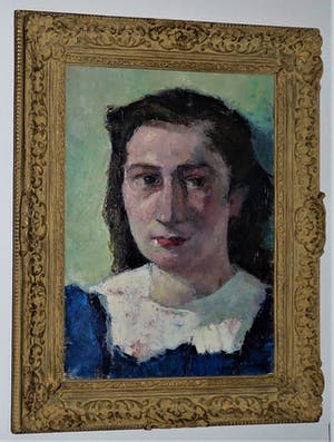 Jan Battermann - Portret van een jongedame kopen? Bied vanaf 100!