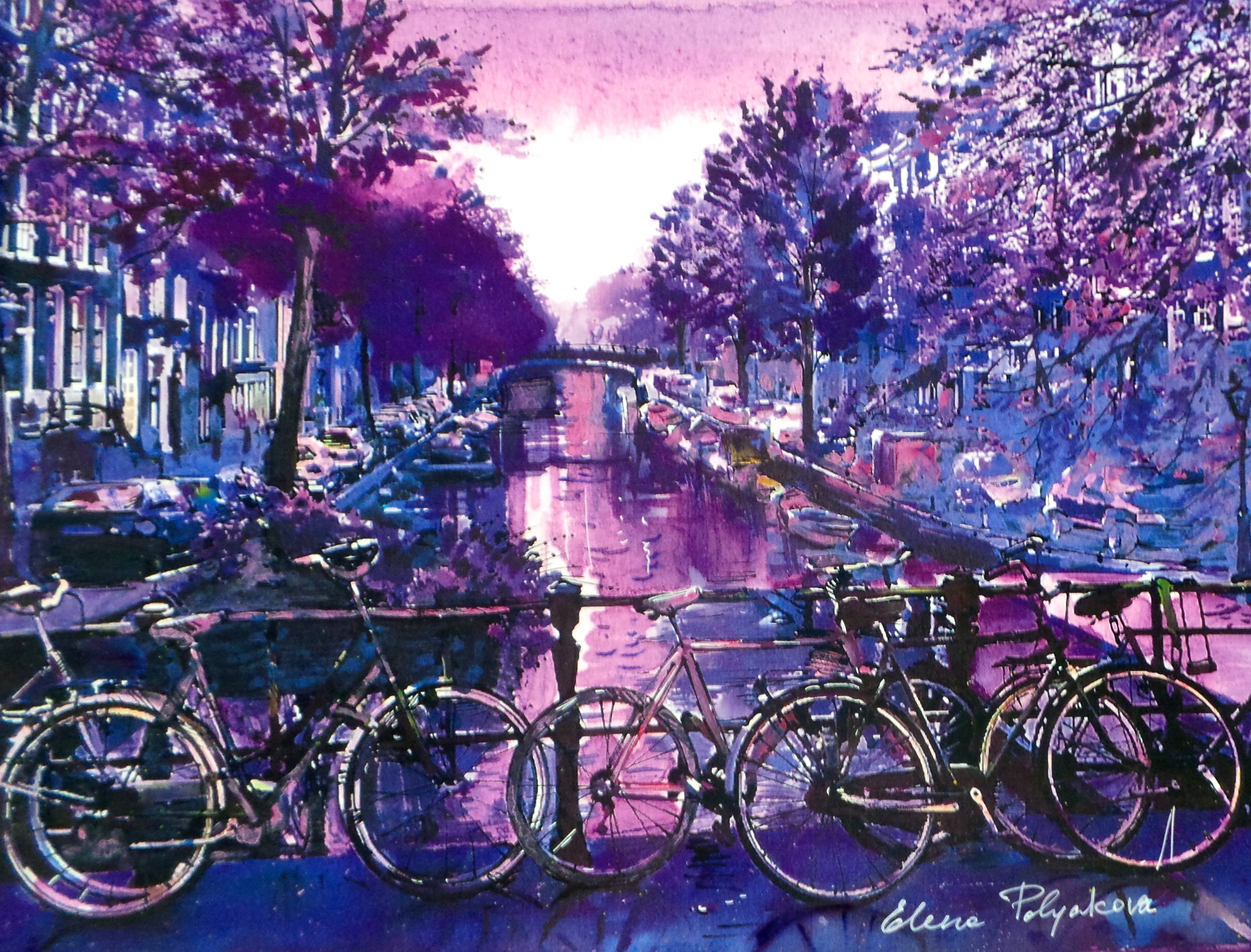 Elena Polyakova - Amsterdamse avond verkocht voor € 165!