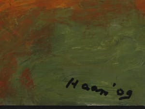 Pieter Haan - Acryl op board, Lot van vier voorstellingen in thema landschap kopen? Bied vanaf 1!