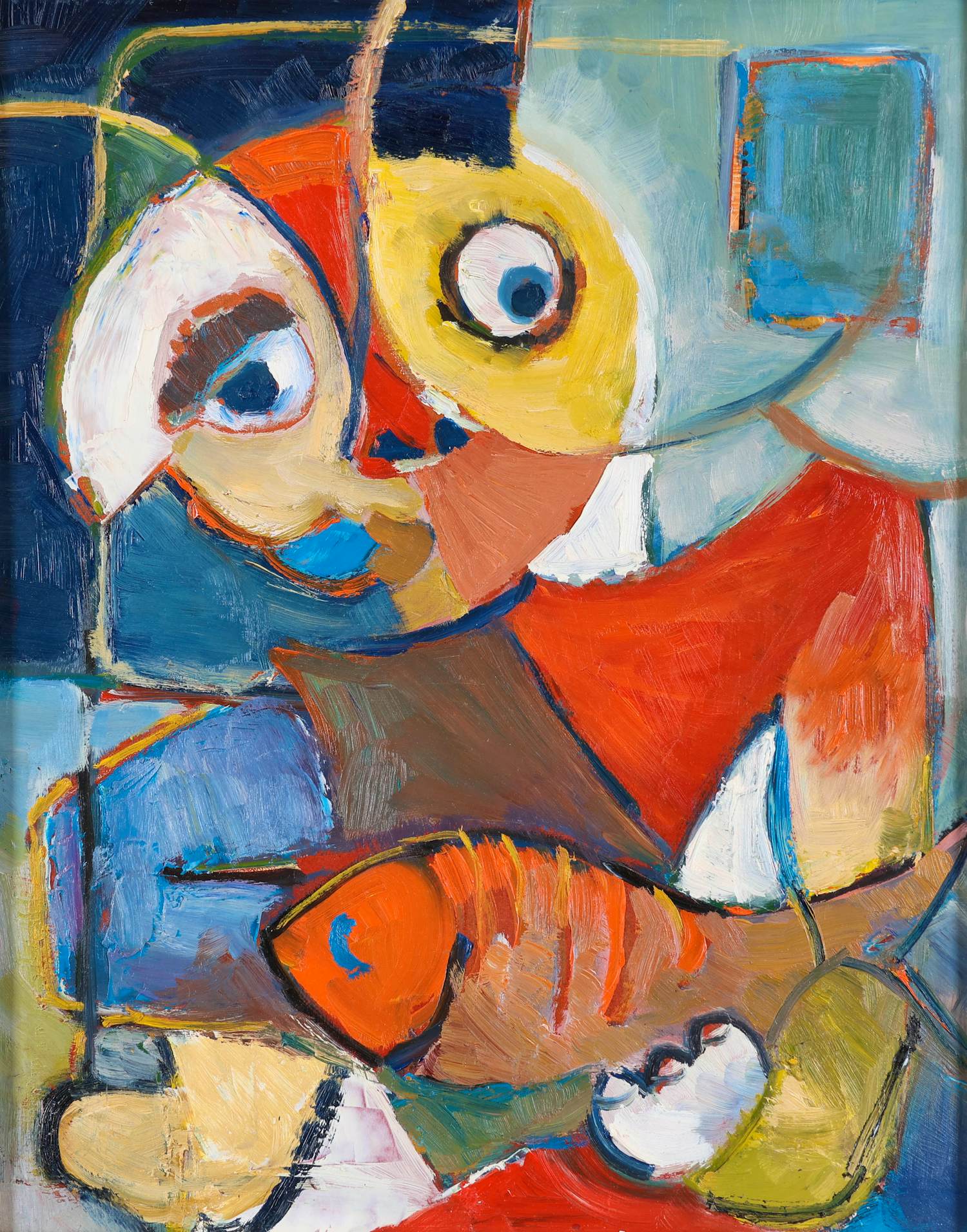 Piet Wiegman (I) - Figuur en vis kopen? Bied vanaf 200!