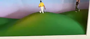 Volker Kühn - 3D object Art in Box, Green Hills, gesigneerd kopen? Bied vanaf 195!