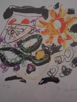 Kees Salentijn - Zeefdruk, geen titel kopen? Bied vanaf 40!