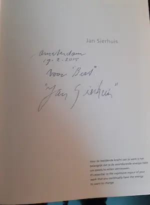 Jan Sierhuis - Boek met originele signatuur kopen? Bied vanaf 50!