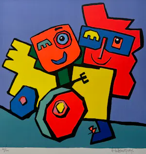 Ad Verstijnen - Zonder titel kopen? Bied vanaf 38!