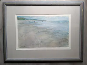 Piet van Boxel - Flaneren aan het Noordzee strand kopen? Bied vanaf 150!