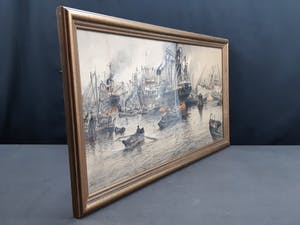 Joop Molenaar - Bedrijvigheid in de Rotterdamse Maashaven kopen? Bied vanaf 170!