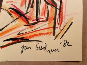 Jan Sierhuis - Acryl/Krijt kopen? Bied vanaf 1!