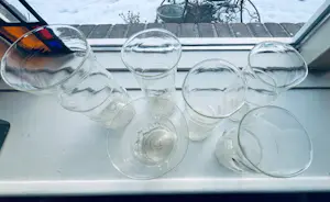 Jos Böhm - 6 handgeblazen glazen kopen? Bied vanaf 150!