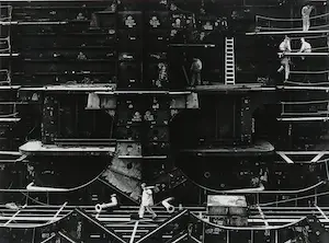 Aart Klein - Silverprint, Verolme Shipyard - Ingelijst kopen? Bied vanaf 250!