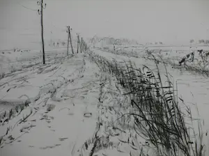 Piet Klaasse - Bij Eemnes - Litho kopen? Bied vanaf 25!