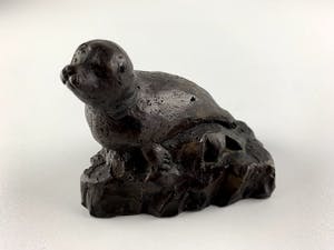 Jaap Hartman - bronzen beeld - 'zeehond' kopen? Bied vanaf 125!