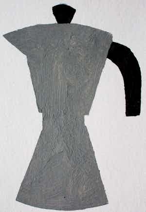 Klaas Gubbels - sjabloondruk: Bialetti - 2015 - oplage slechts 10 stuks verkocht voor € 299!