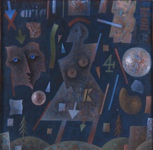 Leon Savelsberg - Gouache op papier, Aria kopen? Bied vanaf 1!