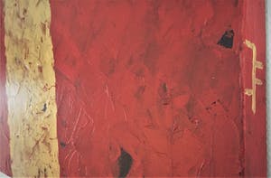 John Foppen - Rapsodie in Red+Black+ Gold... # K02. XL. GROOT. kopen? Bied vanaf 169!