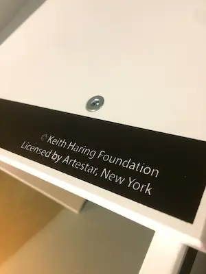 Keith Haring - Childrens Chair / Decorational Object White by Vilac kopen? Bied vanaf 135!