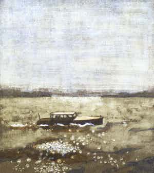 Hans Koopman - kleurenlitho - 'Watertaxi' - Oplage 30 exemplaren (Eigen druk) verkocht voor € 70!