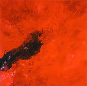 Armando - Rotes Bild - giclée, handgesigneerd en genummerd, 2014, ed. 30 verkocht voor € 75!