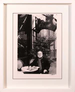 Nico Koster - Foto, Portret van Corneille in Frankrijk - Ingelijst verkocht voor € 1!