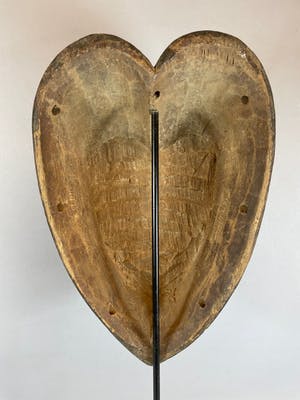 Kwele - 220311 African Kwese love mask - Congo. kopen? Bied vanaf 45!