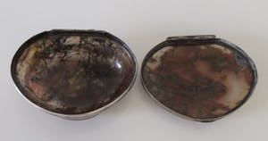 Niet of onleesbaar gesigneerd - Antique Agate Snuffbox with silver frame - Zilver, agate - Duitsland - 1800-1849 kopen? Bied vanaf 1!