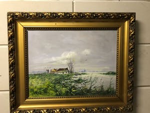 Henk Poeder - Hollands Polderlandschap kopen? Bied vanaf 50!