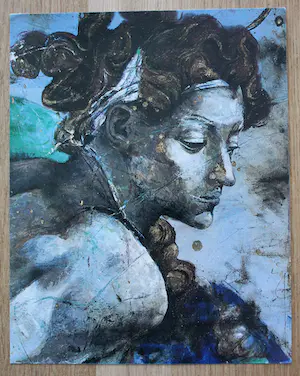 Gerti Bierenbroodspot - 2 tentoonstellingsuitnodigingen (1x gesign.) galerie Delaive - 1991 + 2 kaarten kopen? Bied vanaf 50!