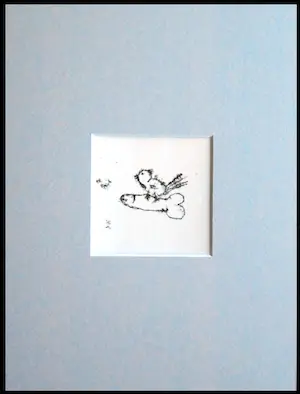 Tracey Emin - Singing Bird - Tattoo 2007 - verso drukgesigneerd - ready to frame kopen? Bied vanaf 25!